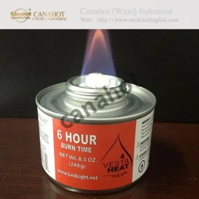 Carburante per logoramento degli stoppini di 6 ore